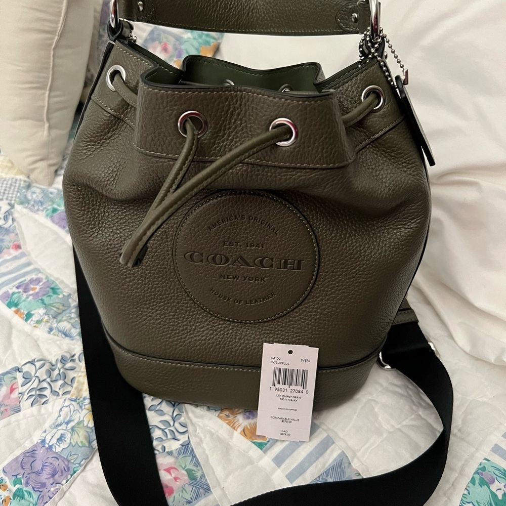 Coach mini Dempsey drawstring
